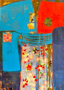 Kimono Jardim de Memorias 100x140cm Oil on Linnen 2015